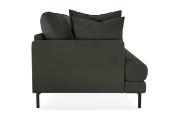 Menard 3-seters Manchestersofa - Mørk grønn - Møbler - Sofaer - 3 seter sofa