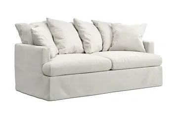 Menard 3-seters Stoffsofa - Beige - Møbler - Sofaer - 3 seter sofa