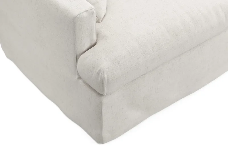 Menard 3-seters Stoffsofa - Beige - Møbler - Sofaer - 3 seter sofa