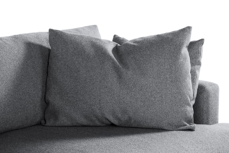 Menard 3-seters Stoffsofa - Grå - Møbler - Sofaer - 3 seter sofa