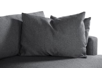 Menard 3-seters Stoffsofa - Mørk grå - Møbler - Sofaer - 3 seter sofa