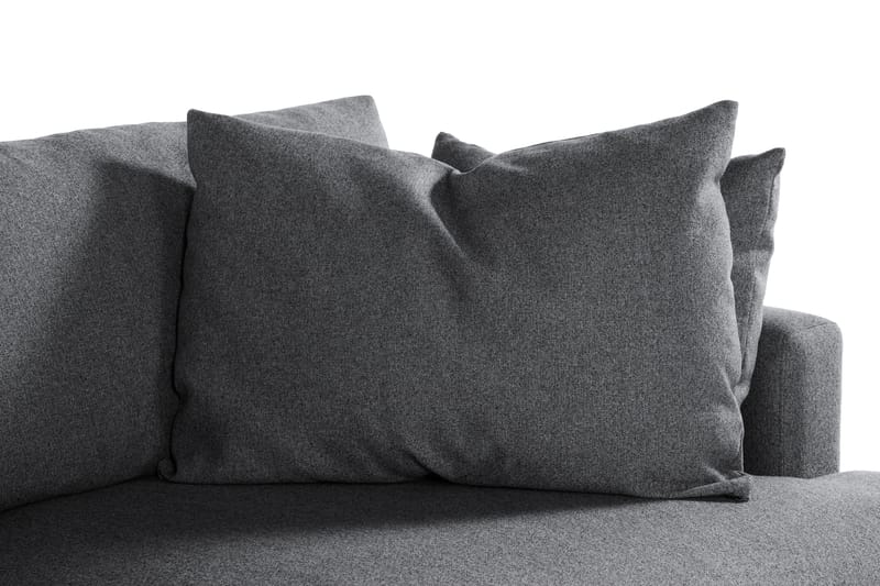 Menard 3-seters Stoffsofa - Mørk grå - Møbler - Sofaer - 3 seter sofa