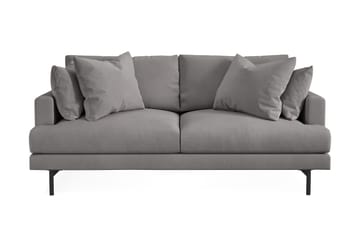 Menard 3-seters Stoffsofa - Mørk grå - Møbler - Sofaer - 3 seter sofa