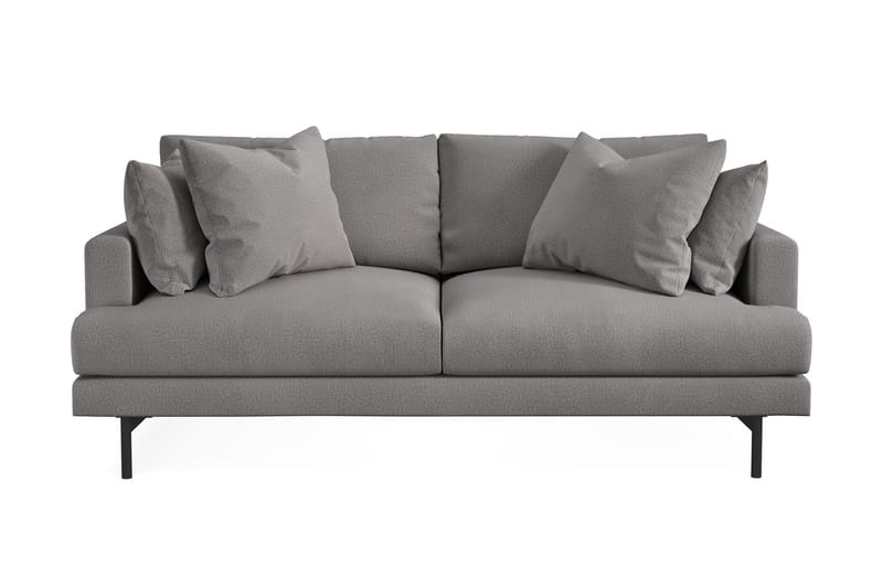 Menard 3-seters Stoffsofa - Mørk grå - Møbler - Sofaer - 3 seter sofa