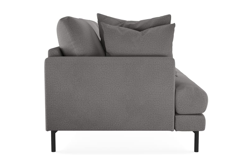 Menard 3-seters Stoffsofa - Mørk grå - Møbler - Sofaer - 3 seter sofa