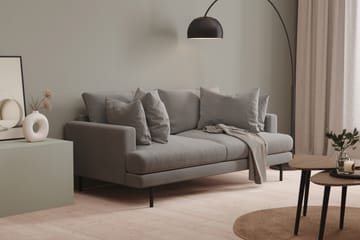 Menard 3-seters Stoffsofa - Mørk grå - Møbler - Sofaer - 3 seter sofa