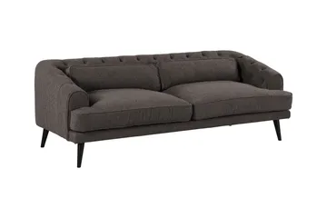 Meredith 3-seters Sofa - Grå - Møbler - Sofaer - 3 seter sofa