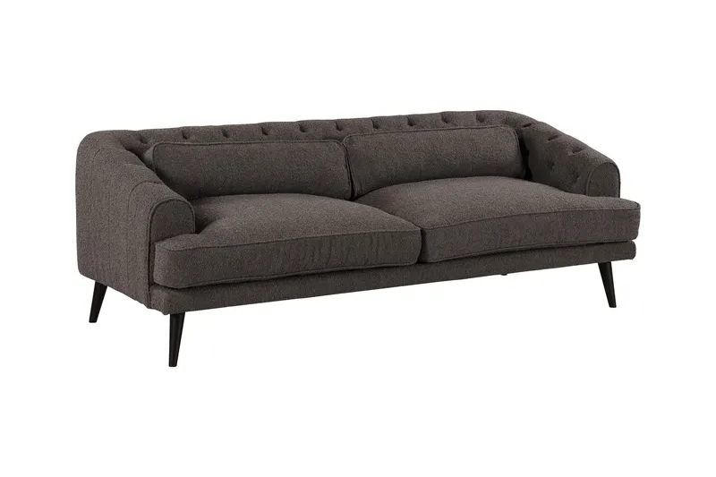 Meredith 3-seters Sofa, Grå