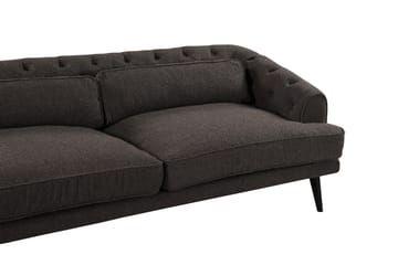 Meredith 3-seters Sofa - Grå - Møbler - Sofaer - 3 seter sofa