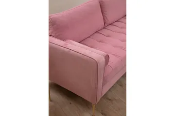 Mirrilnesh Sofa 3-seter - Rosa - Møbler - Sofaer - 3 seter sofa
