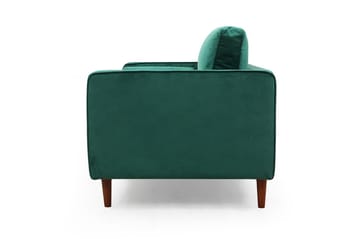 Mirrilnesh Sofa 3-seters - Grønn - Møbler - Sofaer - 3 seter sofa