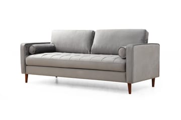 Mirrilnesh Sofa 3-seters - Lysegrå - Møbler - Sofaer - 3 seter sofa
