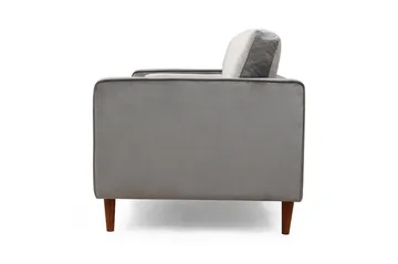 Mirrilnesh Sofa 3-seters - Lysegrå - Møbler - Sofaer - 3 seter sofa