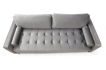 Mirrilnesh Sofa 3-seters - Lysegrå - Møbler - Sofaer - 3 seter sofa