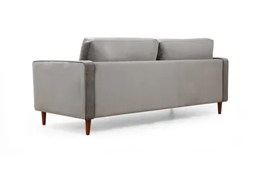 Mirrilnesh Sofa 3-seters - Lysegrå - Møbler - Sofaer - 3 seter sofa
