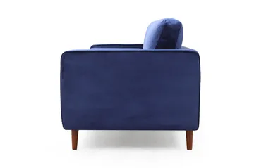 Mirrilnesh Sofa 3-seters - Marineblå - Møbler - Sofaer - 3 seter sofa