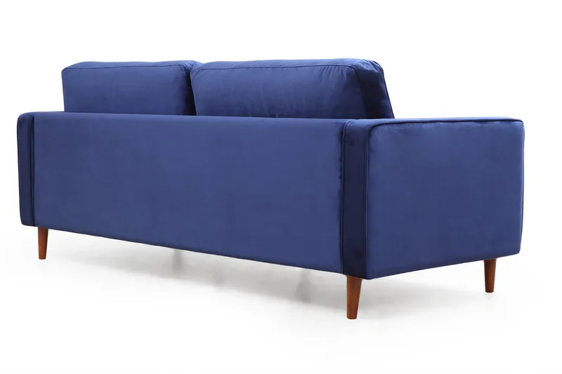 Mirrilnesh Sofa 3-seters - Marineblå - Møbler - Sofaer - 3 seter sofa