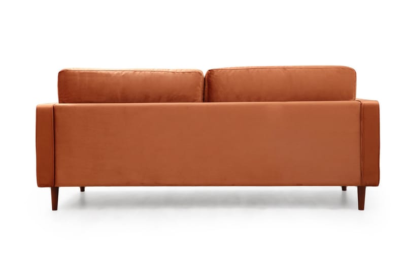 Mirrilnesh Sofa 3-seters - Oransje - Møbler - Sofaer - 3 seter sofa