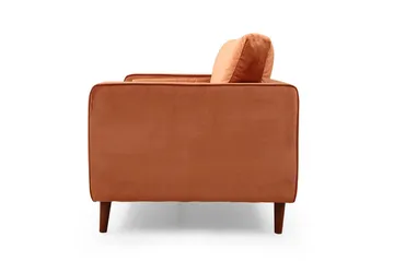 Mirrilnesh Sofa 3-seters - Oransje - Møbler - Sofaer - 3 seter sofa