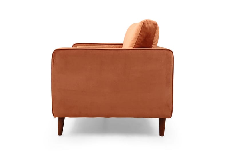 Mirrilnesh Sofa 3-seters - Oransje - Møbler - Sofaer - 3 seter sofa