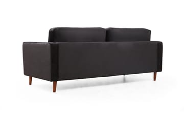 Mirrilnesh Sofa 3-seters - Svart - Møbler - Sofaer - 3 seter sofa