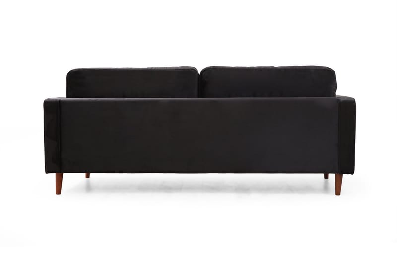 Mirrilnesh Sofa 3-seters - Svart - Møbler - Sofaer - 3 seter sofa