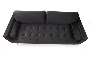 Mirrilnesh Sofa 3-seters - Svart - Møbler - Sofaer - 3 seter sofa