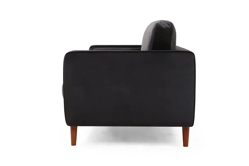 Mirrilnesh Sofa 3-seters - Svart - Møbler - Sofaer - 3 seter sofa