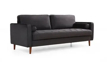 Mirrilnesh Sofa 3-seters - Svart - Møbler - Sofaer - 3 seter sofa