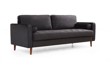 Mirrilnesh Sofa 3-seters - Svart - Møbler - Sofaer - 3 seter sofa