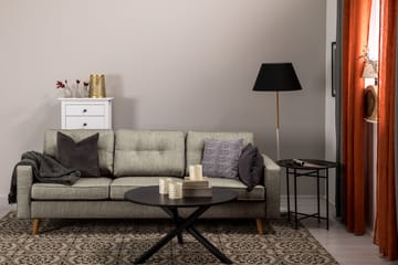 Monroe 3-seters Stoffsofa - Beige / Grå - Møbler - Sofaer - 3 seter sofa