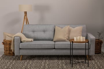 Monroe 3-seters Stoffsofa - Lys grå - Møbler - Sofaer - 3 seter sofa