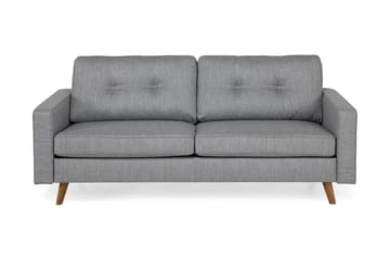 Monroe 3-seters Stoffsofa - Lys grå - Møbler - Sofaer - 3 seter sofa