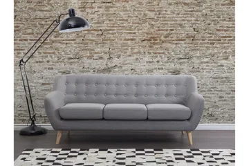 Motala Sofa 3-seter - Grå - Møbler - Sofaer - 3 seter sofa