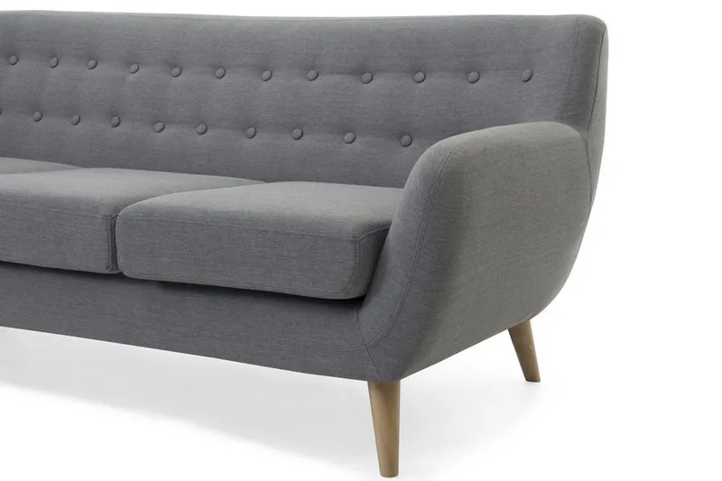 Motala Sofa 3-seter - Grå - Møbler - Sofaer - 3 seter sofa