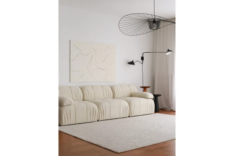 Murum Sofa 3-seter - Hvit - Møbler - Sofaer - 3 seter sofa