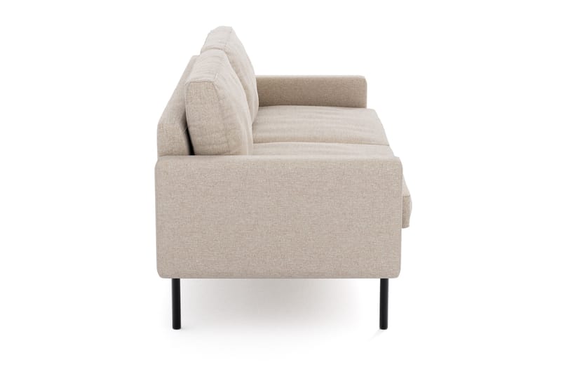 Nevada 3-seters Small Stoffsofa 198 cm bred - Beige - Møbler - Sofaer - 3 seter sofa