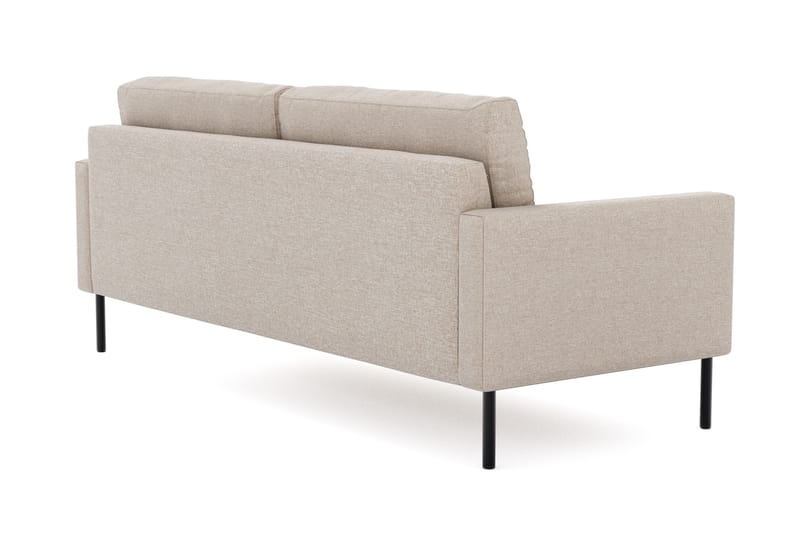Nevada 3-seters Small Stoffsofa 198 cm bred - Beige - Møbler - Sofaer - 3 seter sofa