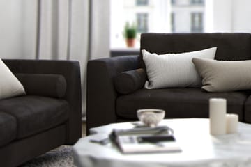 Ocean Lyx 3-seters Fløyelssofa - Mørk grå - Møbler - Sofaer - Fløyelssofaer