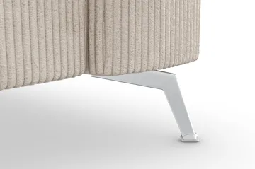 Ocean Lyx 3-seters Manchestersofa - Beige - Møbler - Sofaer - 3 seter sofa
