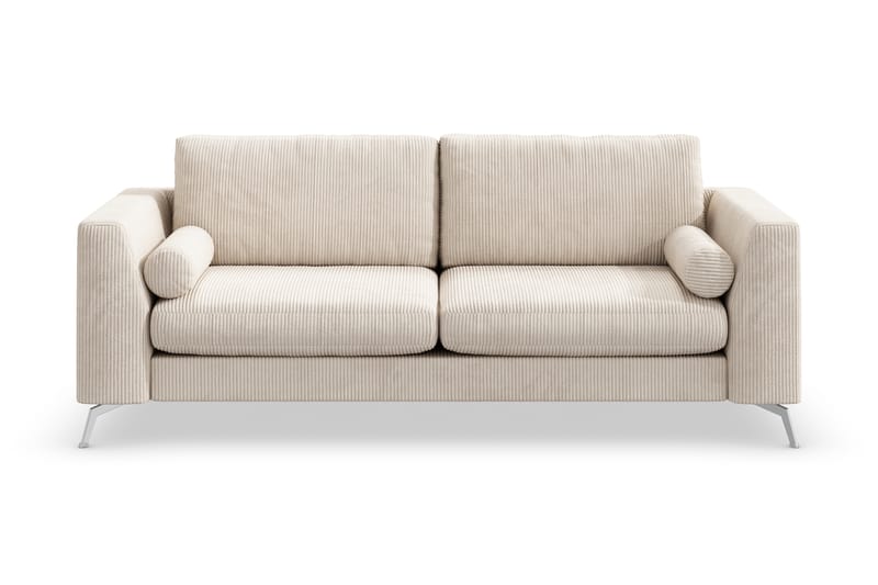 Ocean Lyx 3-seters Manchestersofa - Beige - Møbler - Sofaer - 3 seter sofa