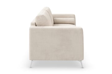 Ocean Lyx 3-seters Manchestersofa - Beige - Møbler - Sofaer - 3 seter sofa
