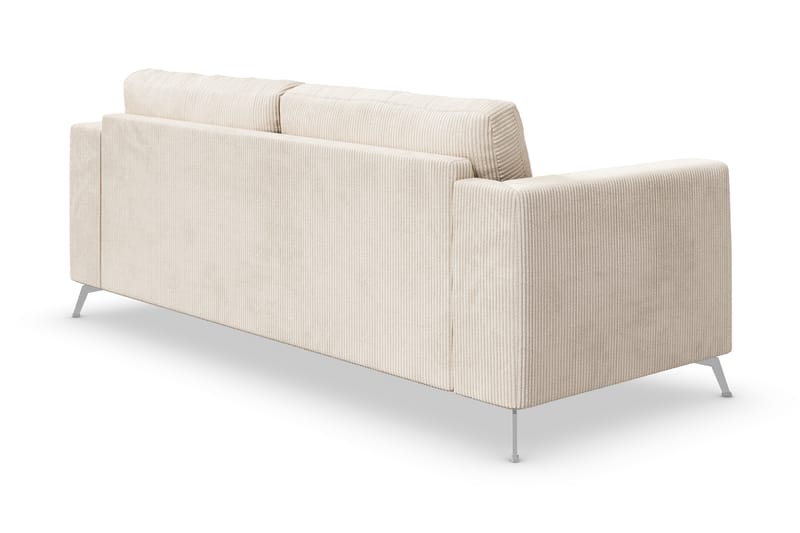 Ocean Lyx 3-seters Manchestersofa - Beige - Møbler - Sofaer - 3 seter sofa