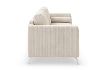 Ocean Lyx 3-seters Manchestersofa - Beige - Møbler - Sofaer - 3 seter sofa