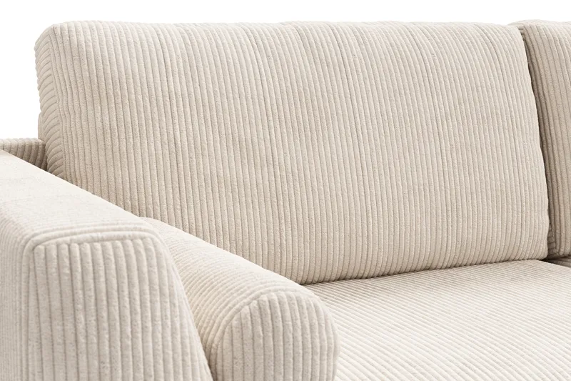 Ocean Lyx 3-seters Manchestersofa - Beige - Møbler - Sofaer - 3 seter sofa