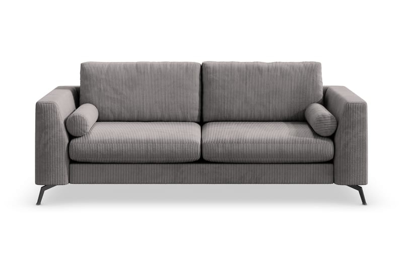 Ocean Lyx 3-seters Manchestersofa - Mørk grå - Møbler - Sofaer - 3 seter sofa