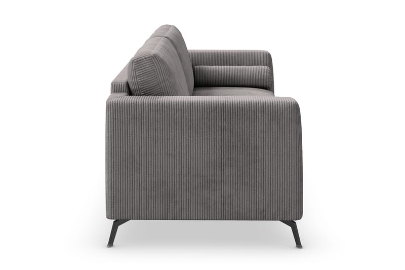 Ocean Lyx 3-seters Manchestersofa - Mørk grå - Møbler - Sofaer - 3 seter sofa