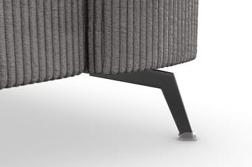 Ocean Lyx 3-seters Manchestersofa - Mørk grå - Møbler - Sofaer - 3 seter sofa