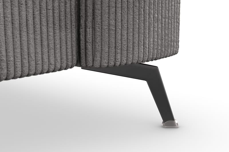 Ocean Lyx 3-seters Manchestersofa - Mørk grå - Møbler - Sofaer - 3 seter sofa