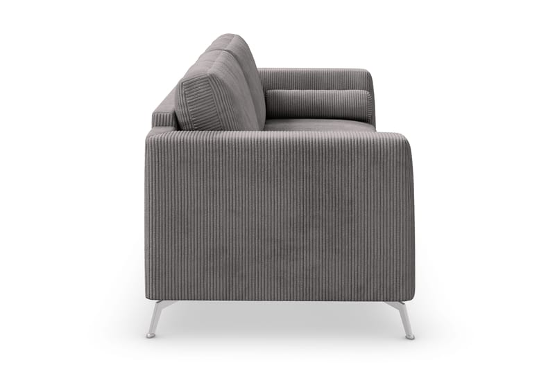 Ocean Lyx 3-seters Manchestersofa - Mørk grå - Møbler - Sofaer - 3 seter sofa